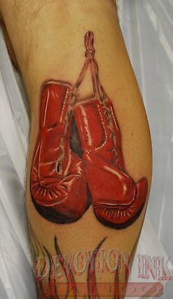 Mr Jones - Color Boxing Gloves Tattoo